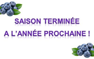 Saison terminée !